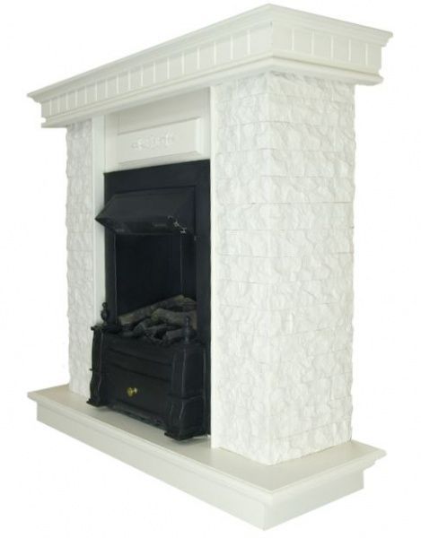 Камінокомплект ASTRA FLAME Нук White + Прометей