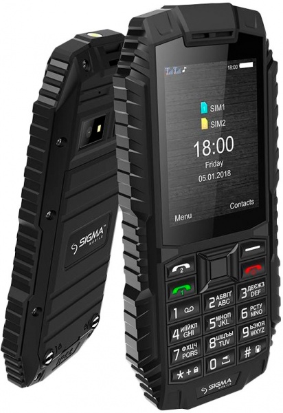 Мобільний телефон Sigma mobile Х-tremeDT68 black