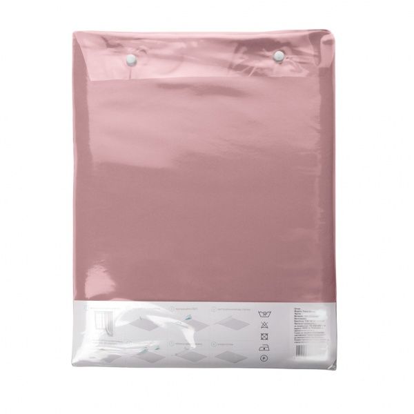 Штора Fusion Dimout 200х265 рожевий Decora textile