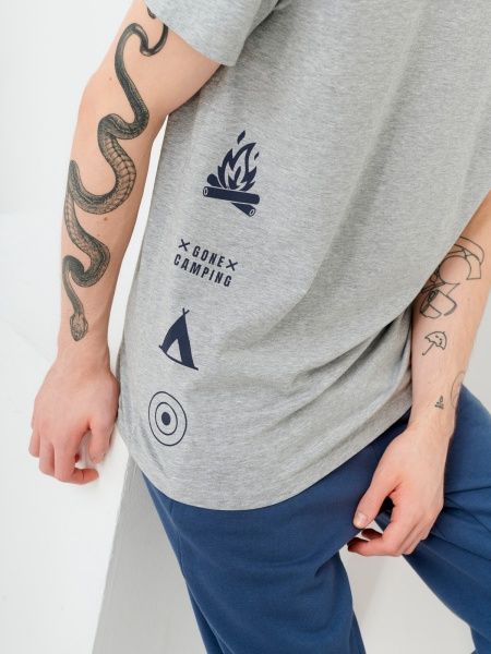 Футболка Outhorn HOL21-TSM634-26M р.S сірий меланж