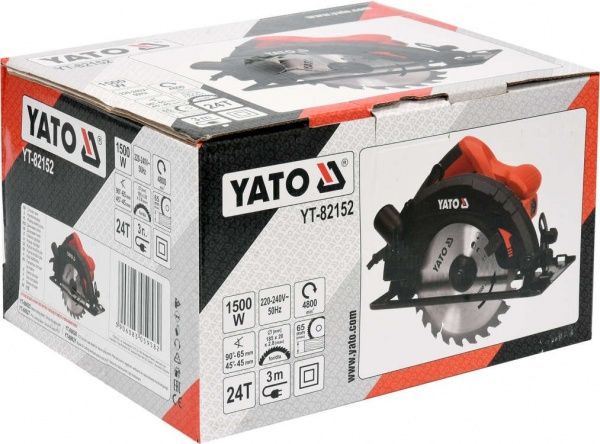 Пилка дискова YATO YT-82152