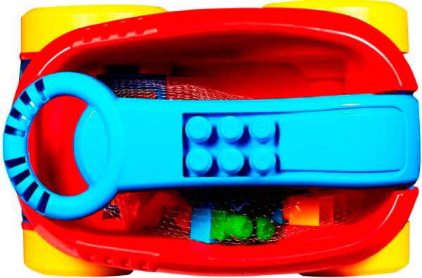 Візок-каталка Mega Bloks Збираймо кубики CNG23