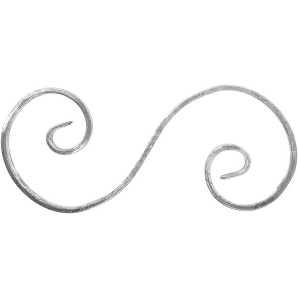 Завиток 290х110х6 мм