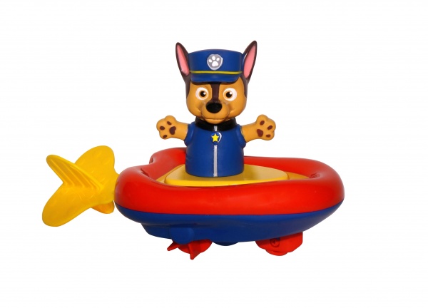 Игрушка для ванны Paw Patrol Заводная лодочка Гончик 121918
