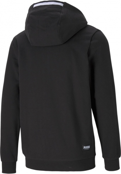 Джемпер Puma ATHLETICS FZ Hoodie TR 58576101 р. L черный