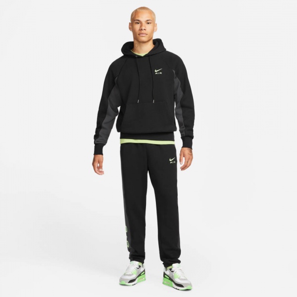 Штани Nike M NSW NIKE AIR FT PANT DQ4202-011 р. S чорний