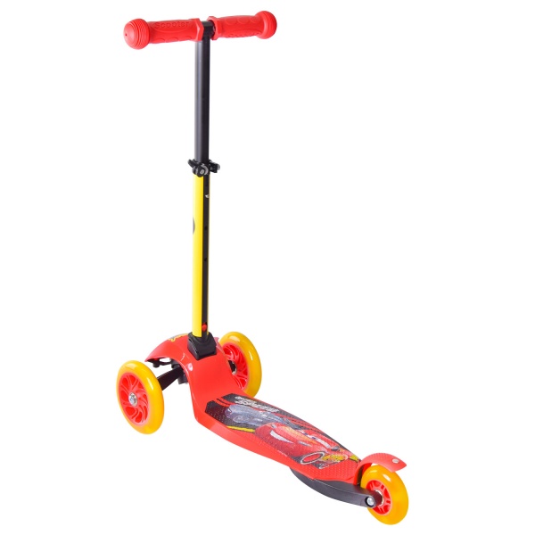 Самокат Disney Cars разноцветный LS2114 