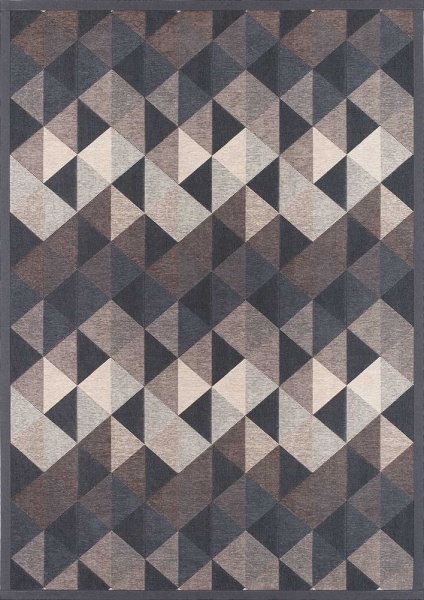 Ковер Narma KIVA grey 100x160 см двустороний 