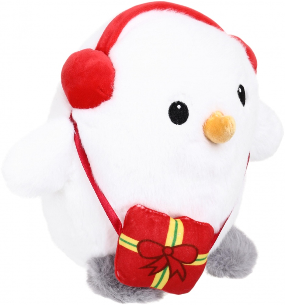 М'яка іграшка HW плюшева Різдвяна Сніговик білий DT250939-8“
