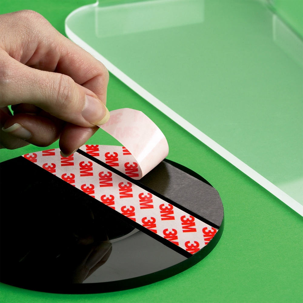 Двухсторонняя монтажная клеющая лента 3M на ПЭТ-основе 25 мм х 10 м толщина 0,205 мм (TPG020-F-25-10,0)