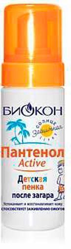  БИОКОН Пінка після засмаги Дитяча ПАНТЕНОЛ-active 150 мл