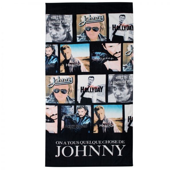 Рушник Johny Hallyday Колаж 75x150 см різнокольоровий Home Line 