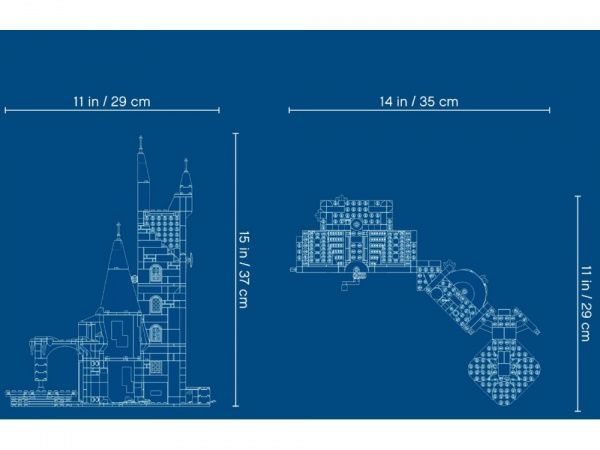 Конструктор LEGO Harry Potter Часовая башня в Хогвартсе 75948