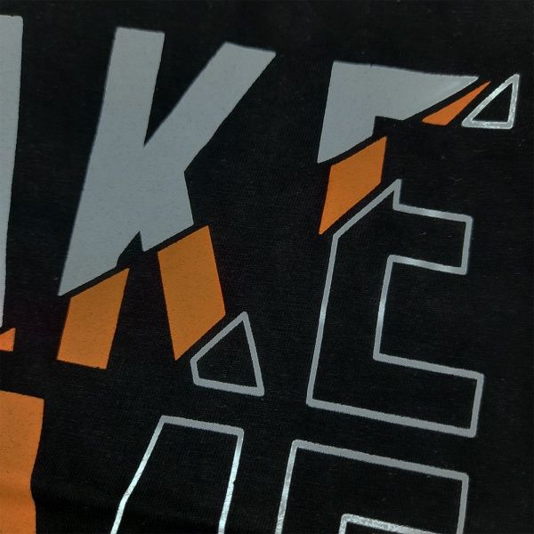 Футболка для хлопчика AKKU Make Some р.140 чорний 9064 