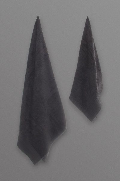 Набор полотенец махровых 2 шт. Soft антрацит Durutex 