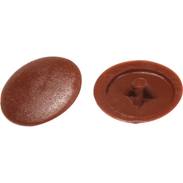 Заглушка на шуруп орех 50 шт