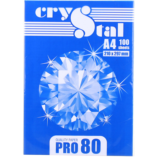 Папір офісний UPM-Kymmene A4 80 г/м СRYSTAL PRO білий 