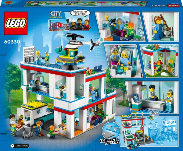 Конструктор LEGO City Лікарня 60330