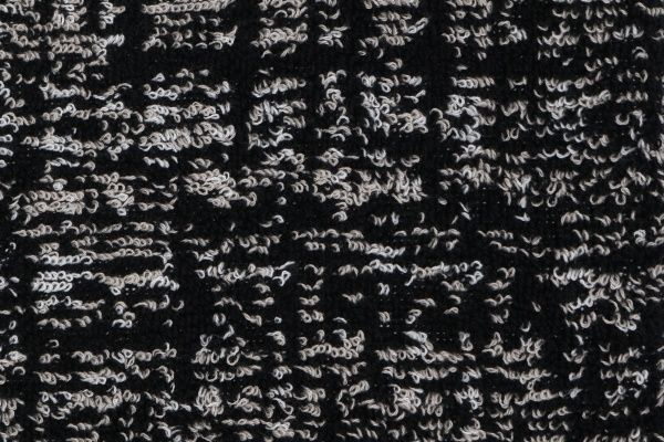 Рушник Bathe 50x90 см чорний Mundotextil 