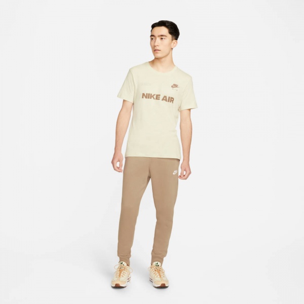 Футболка Nike M NSW AIR 1 TEE DM6337-113 р.M бежевий