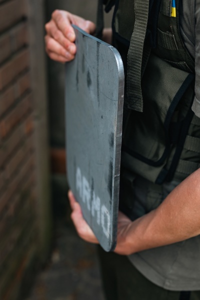 Бронепластина Альтерн ARMOX 500, VIN-BRON, 8mm 1шт. 4 класс (Сертификат) 