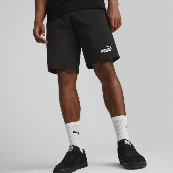 Шорты Puma ESS JERSEY SHORTS PUMA BLACK 58670601 р. XS черный