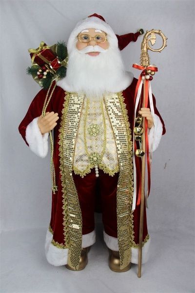 Декоративная фигура Дед Мороз ST36-81168 90 см 