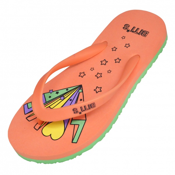 В'єтнамки для дівчинки Bitis 21143-17 р.34 кораловий 