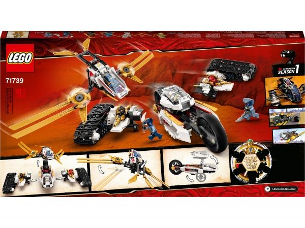 Конструктор LEGO Ninjago Надзвуковий літак 71739