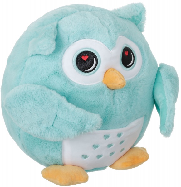 Подушка декоративна з пледом пара сов різнокольоровий Dormeo 