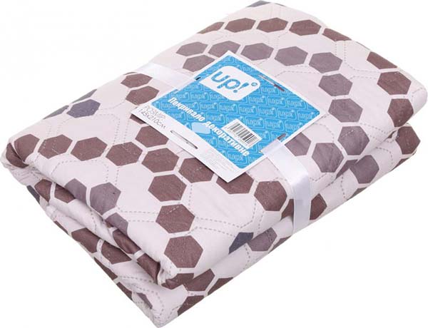 Покрывало Adelfia 145x210 см UP! (Underprice) бежевый с коричневым 