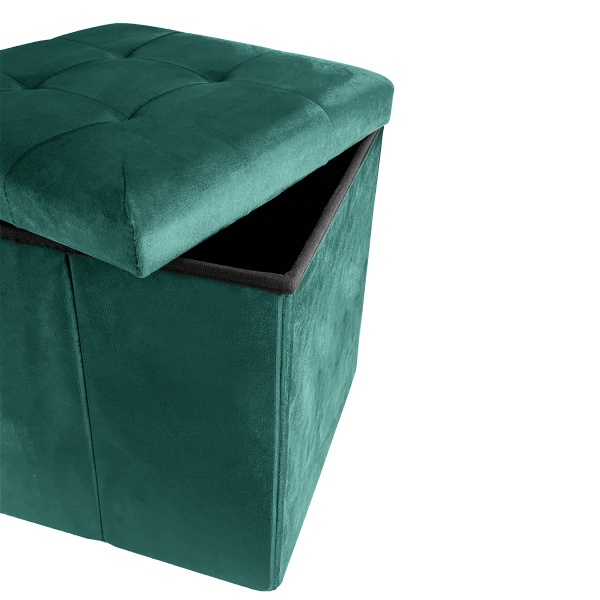 Ящик-пуф MVM TH-05 GREEN 380x380x380 мм