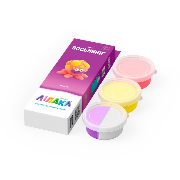 Набір пластиліну Lipaka Океан Восьминіг 30061-UA01