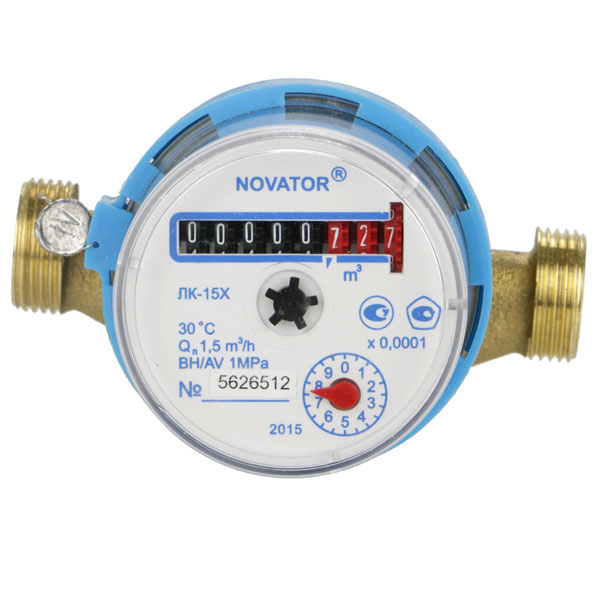 Счетчик холодной воды Новатор ЛК-15х