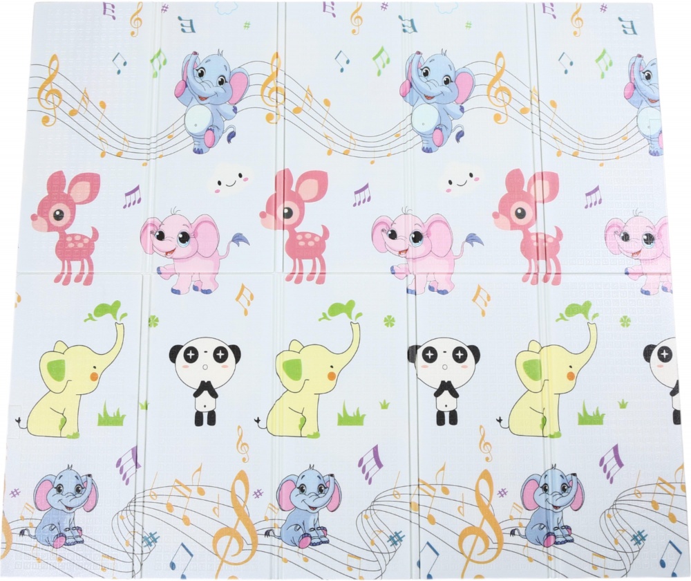 Игровой коврик Bambinelli двухсторонний Лесная сказка 180х196х0,8 см в сумке HSP1286103