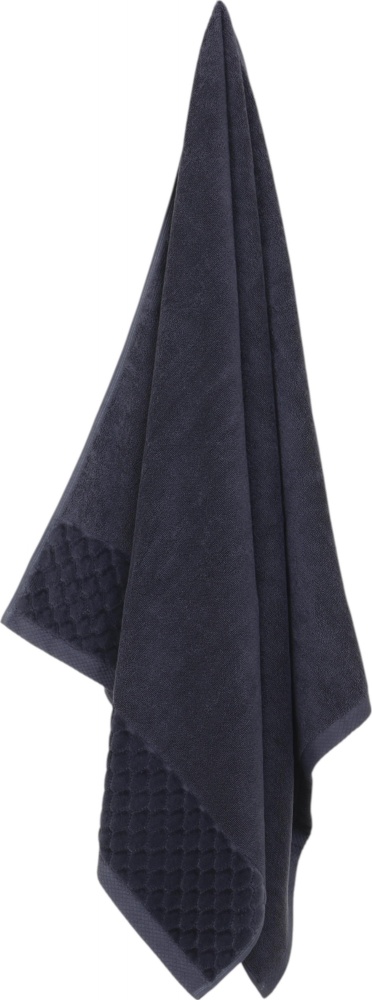 Рушник махровий VELOUR CELLS 70x140 см антрацит La Nuit