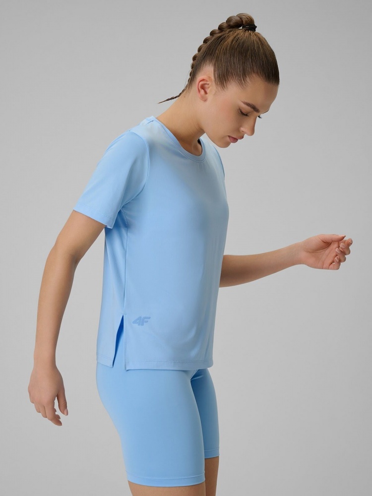 Футболка 4F TSHIRT FNK F1847 4FWSS26TFTSF1847-33S р.L голубой