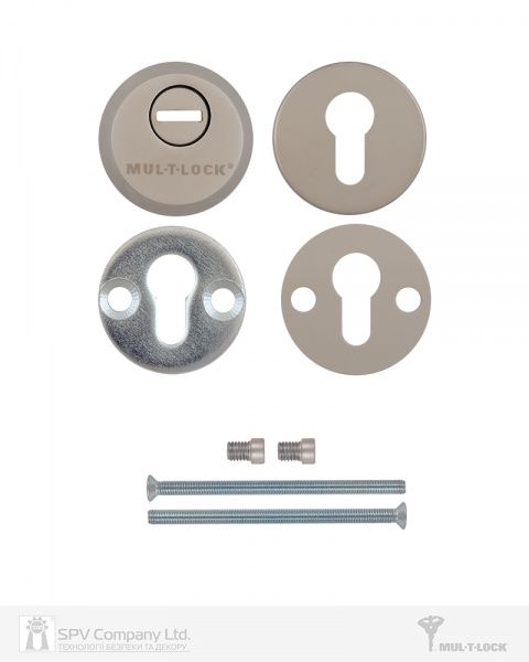 Броненакладка Mul-T-Lock SL3 D55 матовый хром