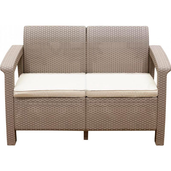 Комплект меблів Keter Corfu Fiesta set 227586 капучіно