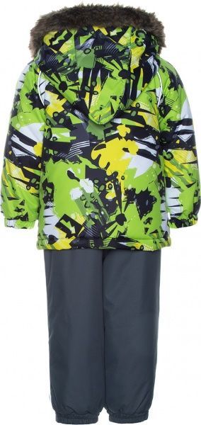 Комплект HUPPA AVERY р.110 салатовийсірий 41780030-92847-110 