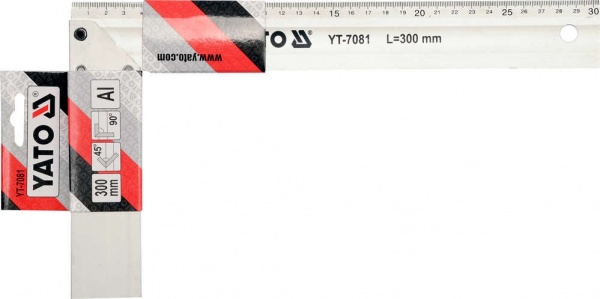 Кутник YATO 300 мм YT-7081