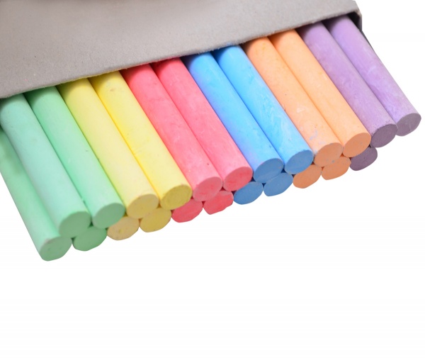 Мел цветной кругла Maximum speed 24 шт. 400201 YES