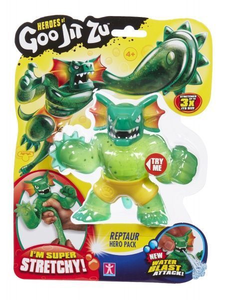 Игрушка-растяжка GooJitZu Рептуар (трицератопс) 121633 