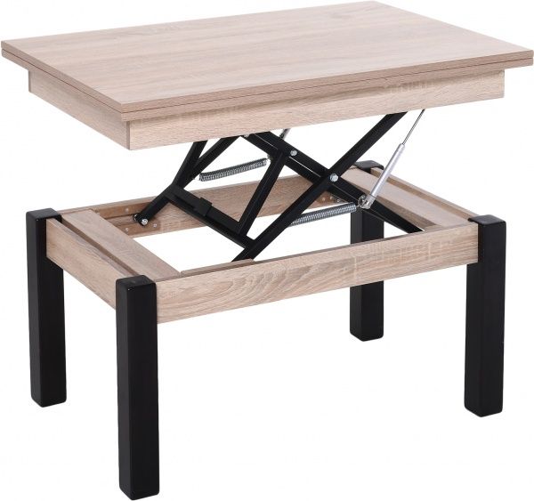 Стол-трансформер Art in Head Батерфляй дуб сонома/венге 