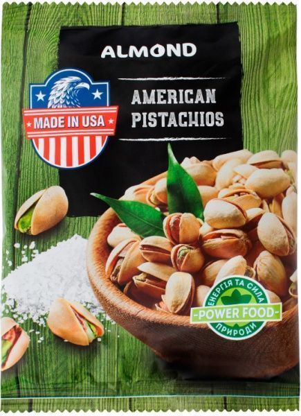 Фисташки Almond в шелухе жареная 150 г