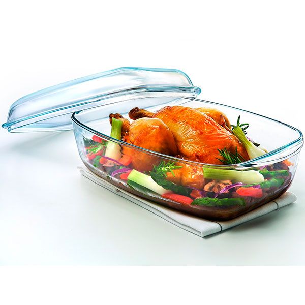 Кастрюля стеклянная Pyrex Essentials 4.6 л