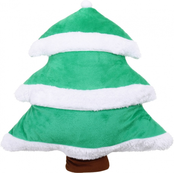 Подушка декоративная Елка 50 см зеленый с белым Гулівер Країна 