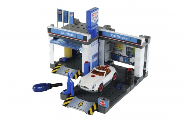 Іграшковий набір Klein Автосервісна станція з автомийкою Bosch 8647