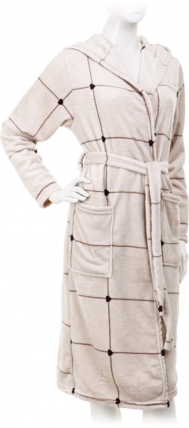 Халат с микрофибры La Nuit Cell р. XXL кремовый