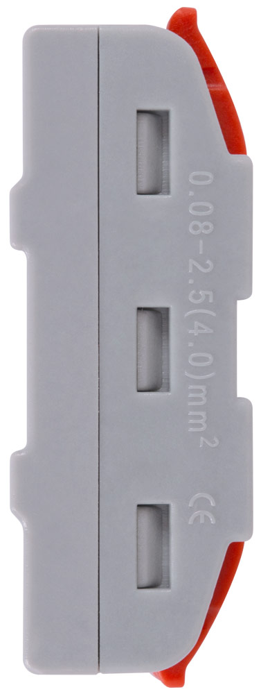 Колодка клемна E.NEXT e.lc.pro.aw.uni.pl.3_5 з натискним важелем універсальна (5 шт.) сірий p0660206